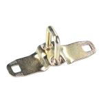 Serrure de porte de coffre à charnière