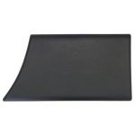 Bande de protection contre les chocs à l'arrière gauche devant le passage de roue 4ème bande à partir de l'avant