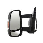 Rétroviseur extérieur gauche capteur de température réglable électriquement 16W bras de rétroviseur moyen