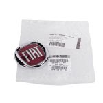 Emblème rouge Fiat 500 Cinquecento avant