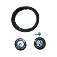 Courroie crantée avec 2 poulies de renvoi Ø 60mm