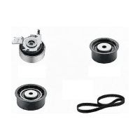 Courroie crantée avec 3 poulies