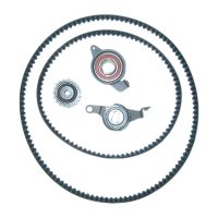 Courroie crantée avec 3 poulies