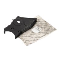 Cache courroie crantée dessous