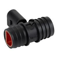 Voie d'admission de l'élément chauffant