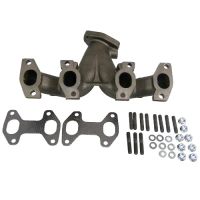 Collecteur d'échappement avec kit de montage tuyau 4en1