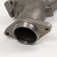 Collecteur d'échappement droit