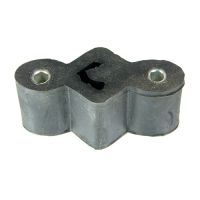 Support en caoutchouc de silencieux arrière