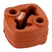 Caoutchouc d'échappement à l'avant