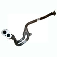 Tuyau d'échappement Y-pipe à l'avant sans direction à crémaillère