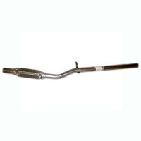 Tuyau d'échappement flexible au milieu