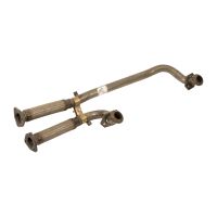 Tuyau d'échappement à l'avant avec tuyau flexible