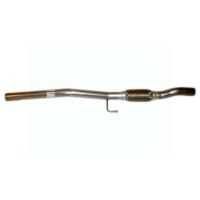 Tuyau d'échappement avec tuyau de rep de tuyau flexible