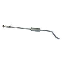 Tuyau d'échappement à l'avant avec tuyau souple avec pot