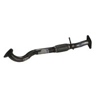 Tuyau d'échappement à l'avant avec tuyau flexible