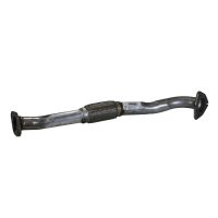 Tuyau d'échappement à l'avant avec tuyau flexible