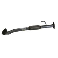 Tuyau d'échappement à l'avant avec tuyau flexible