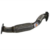 Tuyau d'échappement à l'avant avec tuyau flexible