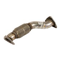 Tuyau d'échappement à l'avant avec tuyau flexible