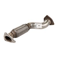 Tuyau d'échappement à l'avant avec filtre à suie flexible