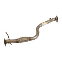 Tuyau d'échappement à l'avant avec tuyau flexible