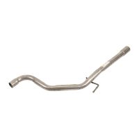 Tuyau d'échappement au milieu avec tuyau flexible DPF