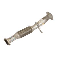 Tuyau d'échappement à l'avant avec tuyau flexible