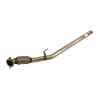 tuyau d'échappement central