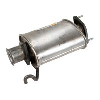 Silencieux central derrière CAT