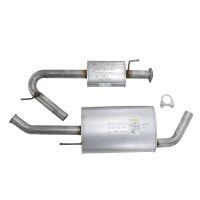 Echappement arrière complet 2 pots