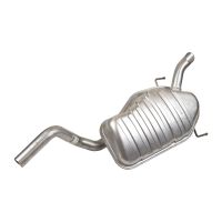 Silencieux arrière seul pot 45 Ø mm