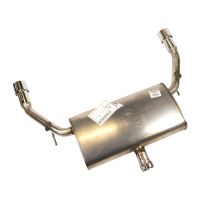 Silencieux arrière double tube