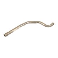 Tuyau d'échappement au milieu du filtre à suie