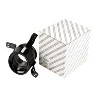 couvercle de tuyau d'échappement à droite