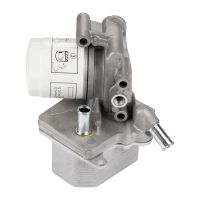 Échangeur de chaleur du refroidisseur d'huile complet avec filtre spin-on