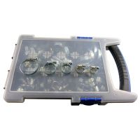 Jeu de colliers de serrage W1 100 pièces 9mm