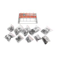 Jeu de colliers de serrage W4 100 pièces 9mm