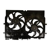 Ventilateur de radiateur cadre double ventilateur sans climatisation HELLA