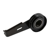 Poulie folle à courroie plate avec support de base