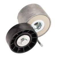 Poulie à courroie plate avec bras tendeur