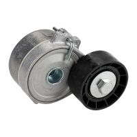 Poulie à courroie plate avec bras tendeur