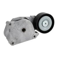 Poulie à courroie plate avec bras tendeur