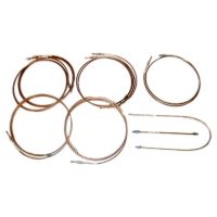 Jeu de durites de frein sans ABS cuivre-nickel