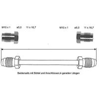 Conduite de frein 440 mm 10 X 1 cuivre-nickel