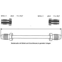 Conduite de frein 750 mm 10 X 1 cuivre-nickel