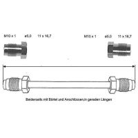 Conduite de frein 1450 mm 10 X 1 cuivre-nickel