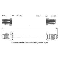 Conduite de frein 2010 mm 10 X 1 cuivre-nickel