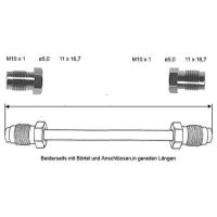 Conduite de frein 3250 mm 10 X 1 cuivre-nickel
