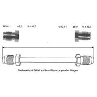 Conduite de frein 3850 mm 10 X 1 cuivre-nickel