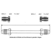 Conduite de frein 4150 mm 10 X 1 cuivre-nickel